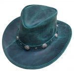 Womens Western Hats Iron Nickel Star Conchos