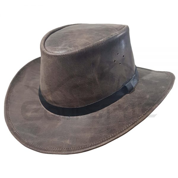 Antique Grey Australian Bush Hats With Hatband