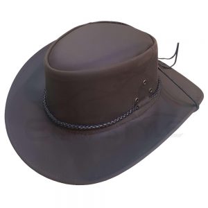 Premium Leather Bush Hats Well Rounded