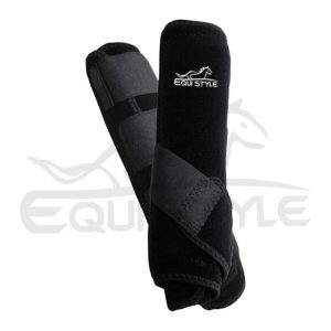 Equistl Horse Boots Leg Protection in Black