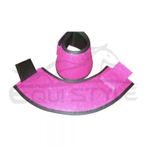 Equistl Glitter Exercise boots in Sparkly Fushia Color