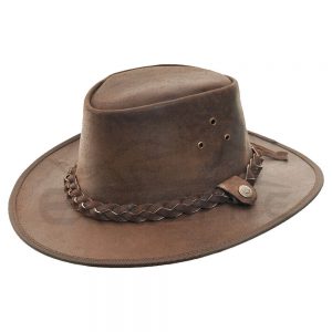 Equistl Australian Cowboy hats With Braided Hatband With Snaps