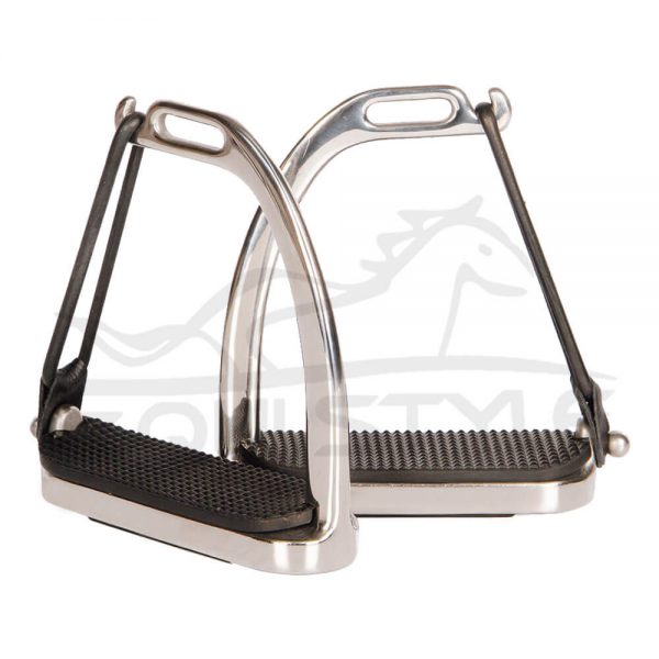 Fillis Peacock Safety Stirrups For Eventing, Stainless Steel Stirrups