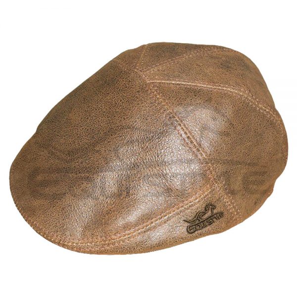 Equistl leather Ivy Cap Mens Antique Brown Water Resistance