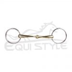 Equistl O Ring Snaffle Gold Color Premium Quality