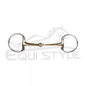D Ring Snaffle Bit Gold Color German Stainless Steel