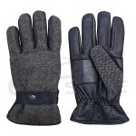 Men’s Leather Gloves Dress Winter Black Color