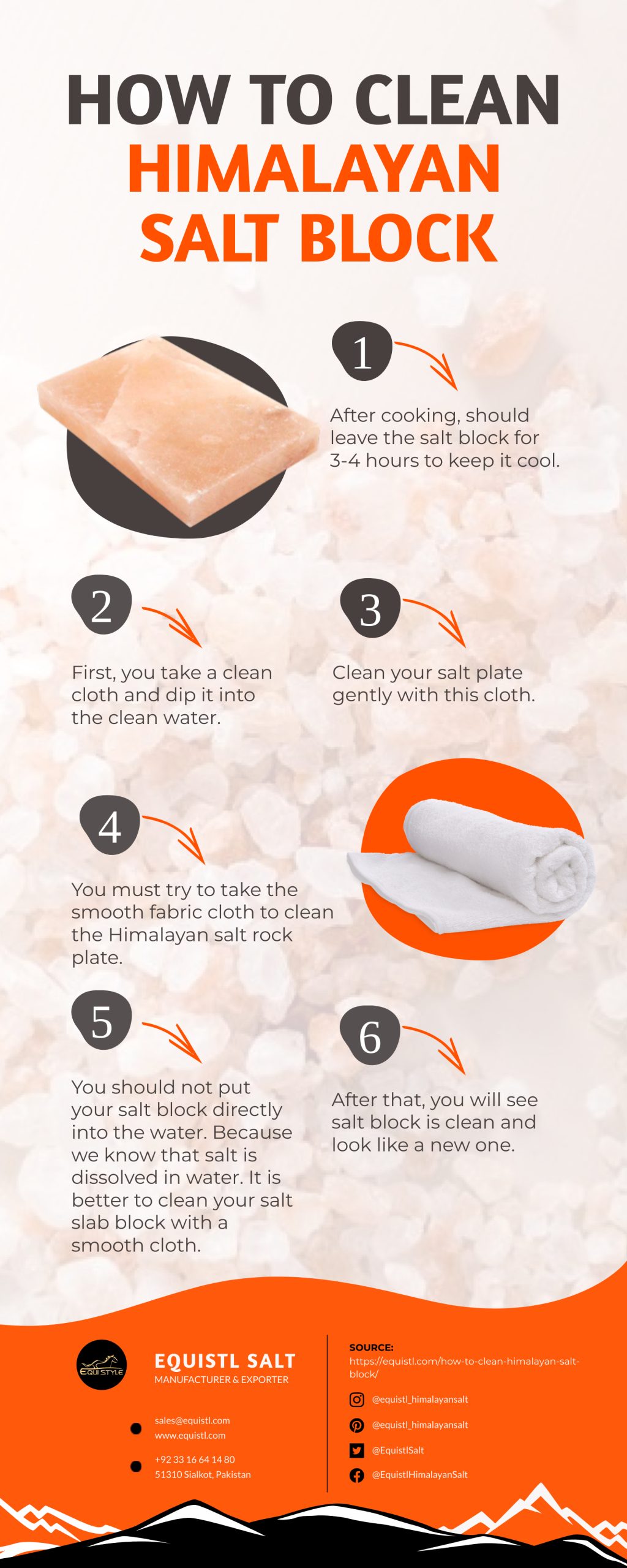 How to Clean a Himalayan Salt Block