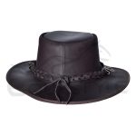 Brown Australian Hat Large Size Custom Made