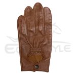 Men’s Leather Driving Gloves Genuine Cow Aniline Soft