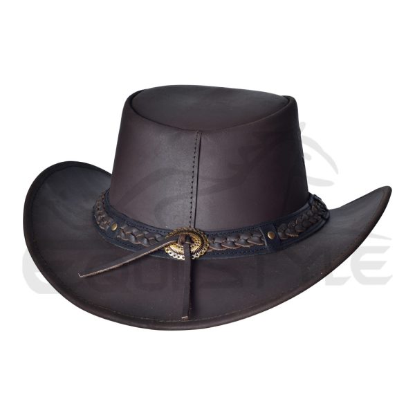brown western hats