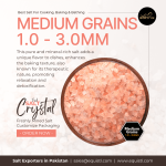 Medium Grain Himalayan Salt 1.0 to 3.0 mm
