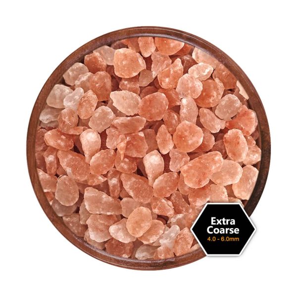 Extra Coarse Himalayan Salt 4 - 6mm, Bulk, Natural Pink Color
