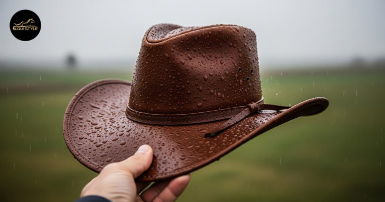 Read more about the article Can Leather Cowboy Hats Handle Rain? Water-Resistant Tips & Care