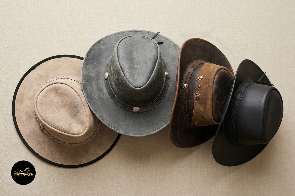 Wholesale leather cowboy hats manufacturer bulk western hats supplier